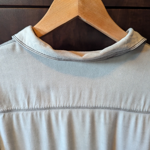 Talula - Light Blue Button Down Shirt - Picture 6 of 6